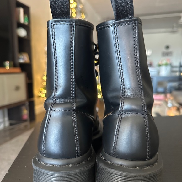 Dr. Martens Black Leather Boots - Picture 7 of 11